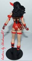 Red Lantern Wonder Woman (Wonder Woman) Custom Action Figure