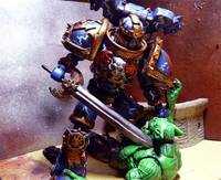 Night Lord Chaos Space Marine (Warhammer) Custom Action Figure