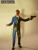 B3gw528 Harvey Two Face Dent V2  | Long Halloween (Batman) Custom Action Figure