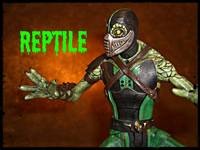 Reptile (Mortal Kombat) Custom Action Figure