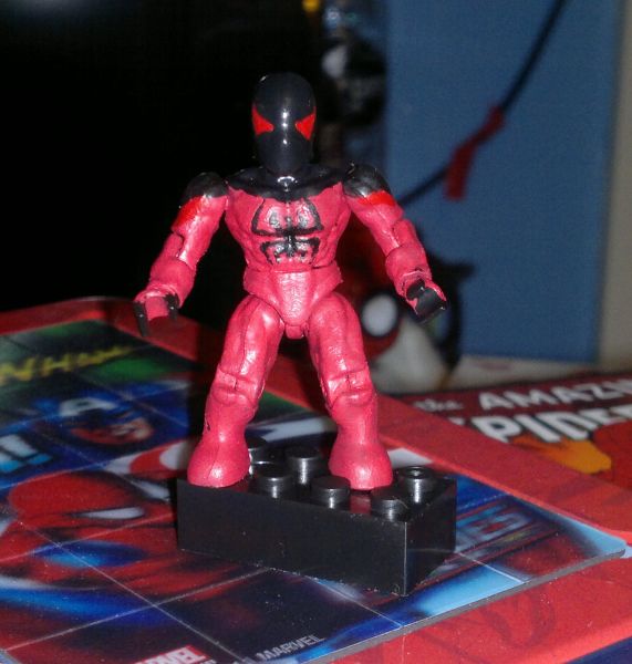 scarlet spider kaine figure