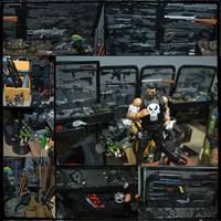 The Punisher Armory 1 (Punisher) Custom Diorama / Playset