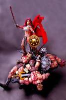 Wrath of Red Sonja (Marvel) Custom Diorama / Playset