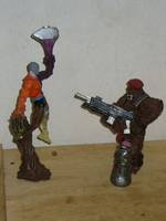 Monsieur Mallah and the Brain (DC Superheroes) Custom Action Figure