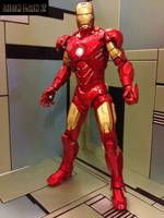 6" Movie Iron Man MK4 (Stealth Armour Repaint) (Iron Man) Custom Action Figure