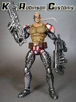 SuperPatriot (repaint) (Legendary Comic Book Heroes) Custom Action Figure