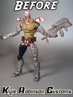 SuperPatriot (repaint) (Legendary Comic Book Heroes) Custom Action Figure
