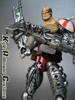 SuperPatriot (repaint) (Legendary Comic Book Heroes) Custom Action Figure