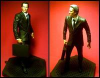 Batman Begins Bruce Wayne (Movie Maniacs) Custom Action Figure