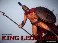 Leonidas (Movie Maniacs) Custom Action Figure