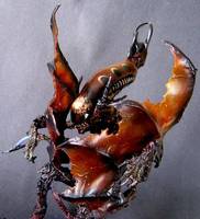 Alien Hybridz Morphology: the Oni W/ Offspring (Aliens) Custom Action Figure