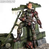 Dutch in Predator Armor V2 (Predator) Custom Action Figure