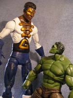 BLACK  GOLIATH ( Classic Costume ) (Marvel Legends) Custom Action Figure