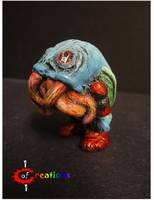 Red Lantern Cthulhu (Green Lantern) Custom Miniature / Figurine