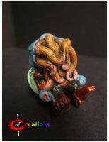 Red Lantern Cthulhu (Green Lantern) Custom Miniature / Figurine