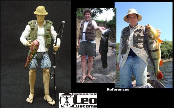 Fisherman from  (Original) Custom Action Figure