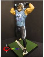 Tennessee Titans Ken Amato #58 (NFL) Custom Action Figure