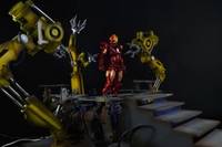 Iron Man with Custom Gantry Diorama (Iron Man) Custom Diorama / Playset