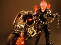 Ghost Rider with Hellcycle (Marvel Legends) Custom Action Figure
