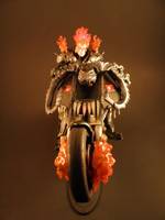 Ghost Rider with Hellcycle (Marvel Legends) Custom Action Figure