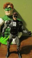 Black Lantern Blackest Night Hal Jordan (DC Universe) Custom Action Figure