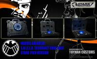 Shield Tessaract Attache Case (Avengers) Custom Action Figure