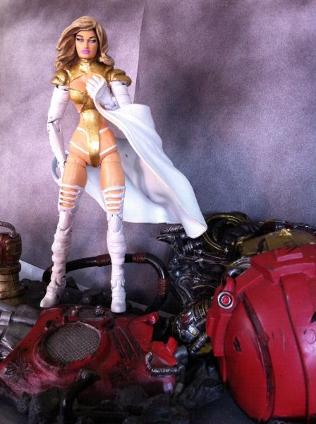 emma frost phoenix five statue