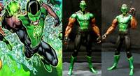 Baz the Newest Green Lantern of Earth (Green Lantern) Custom Action Figure