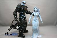 Arkham City Mr Freeze and Nora Freeze (Marvel Legends) Custom Action Figure