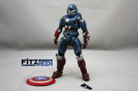 Halo Captain America (Halo) Custom Action Figure