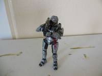 Battle Damaged Snow Scout (Halo) Custom Action Figure