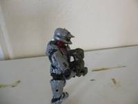Battle Damaged Snow Scout (Halo) Custom Action Figure