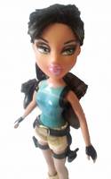 Lara Croft Bratz (Tomb Raider) Custom Action Figure