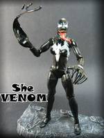 She Venom (Marvel) Custom Action Figure
