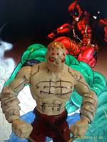 Weapon XI - Wade Wilson (Mortal Kombat) Custom Action Figure