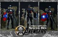 Special Ops Avengers Captain America (DC Universe) Custom Action Figure