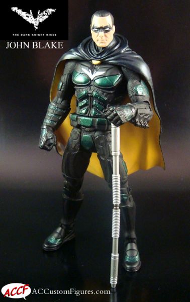 What if...John Blake/Robin the Dark Knight Rises (DC Universe) Custom  Action Figure