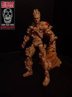 Human Torch Repaint V.2 (Fantastic Four) Custom Action Figure