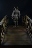 Ninja Scroll Jubei Kibagami  Custom Figure and Bridge Diorama (Ninja Scroll) Custom Diorama / Playset