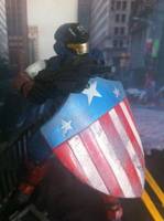 Halo Avengers Captain America (Halo) Custom Action Figure