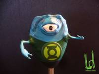 Green Lanterns Amanita and Splunk (DC Universe) Custom Action Figure