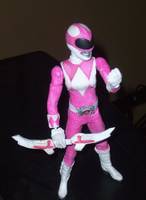 Pterodactyl(Pink Ranger) (Power Rangers) Custom Action Figure