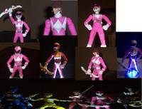 Pterodactyl(Pink Ranger) (Power Rangers) Custom Action Figure