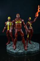 Young Justice Red Volcano, Red Inferno and Red Torped (Young Justice) Custom Action Figure
