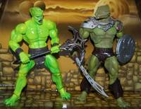 Snake Men, Two New Slithering Minions of King Hssss. (Masters of the Universe) Custom Action Figure
