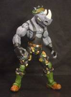 Rocksteady (Teenage Mutant Ninja Turtles) Custom Action Figure