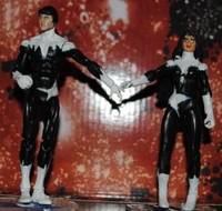 Northstar and Aurora (Marvel Universe) Custom Action Figure