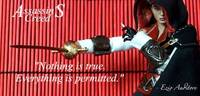 Assassin's Creed - Female Black Master (Street Fighter) Custom Action Figure