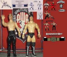 AWA Baron Von Raschke with Rick Martel (AWA) Custom Action Figure
