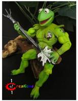 Ker-Mit the Heroic Musician (Masters of the Universe) Custom Action Figure